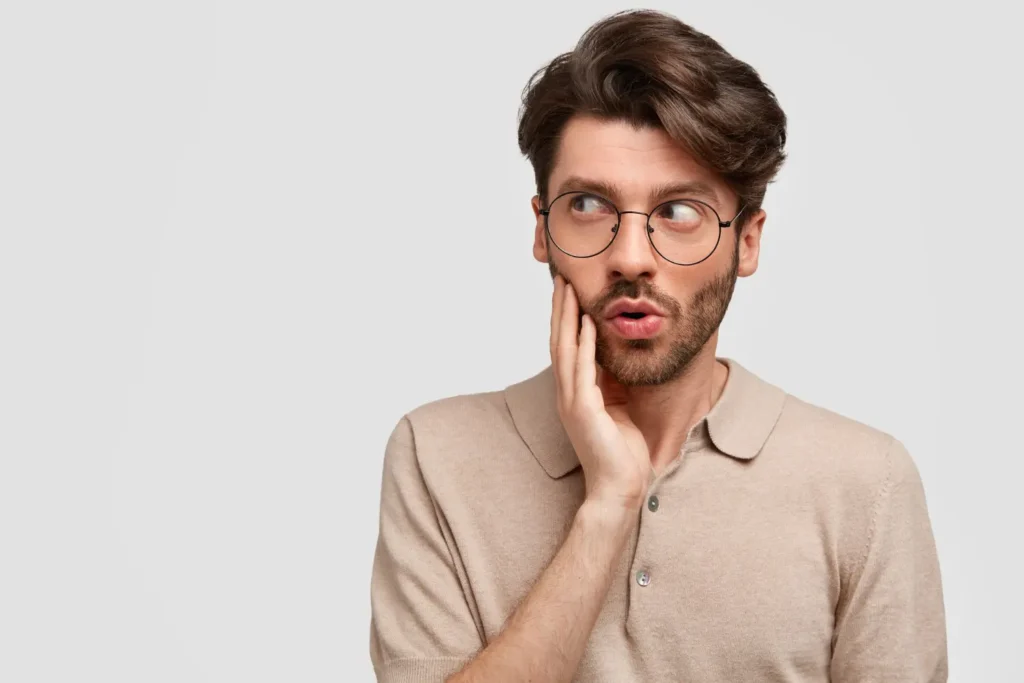 Man wondering if puckering goes away after PDO thread lift procedure