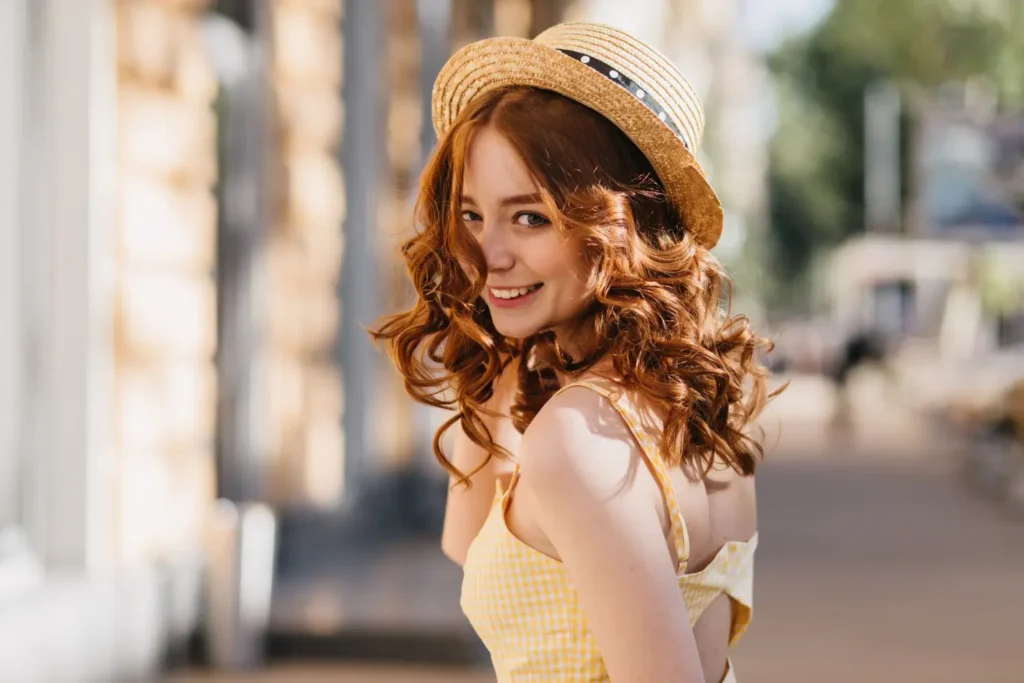 Woman looking even more beautiful and confident after plastic surgery