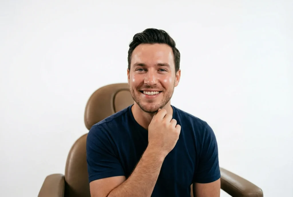 an image of a man Plastic Surgery Facial Threading