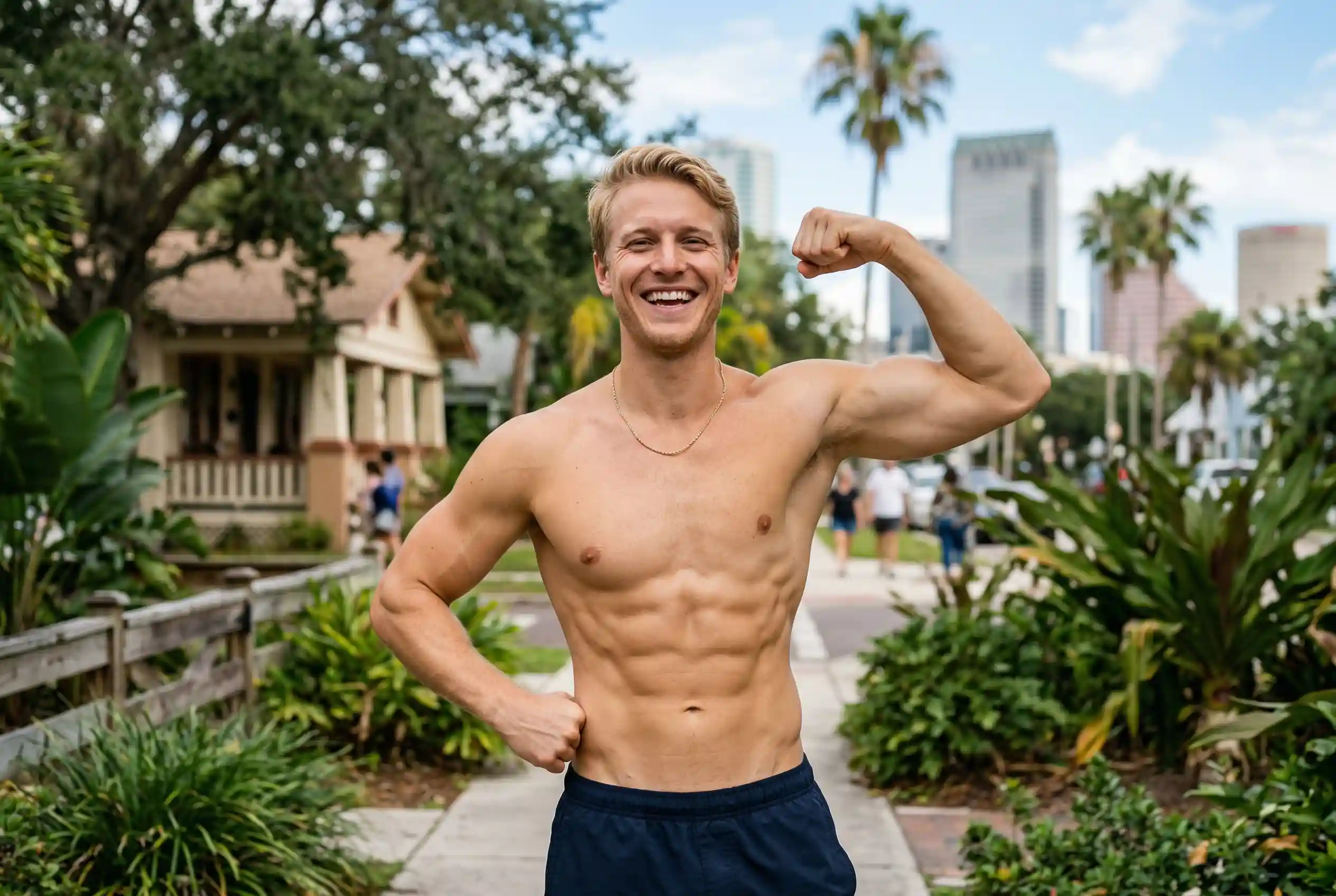 Image of a man with best shape