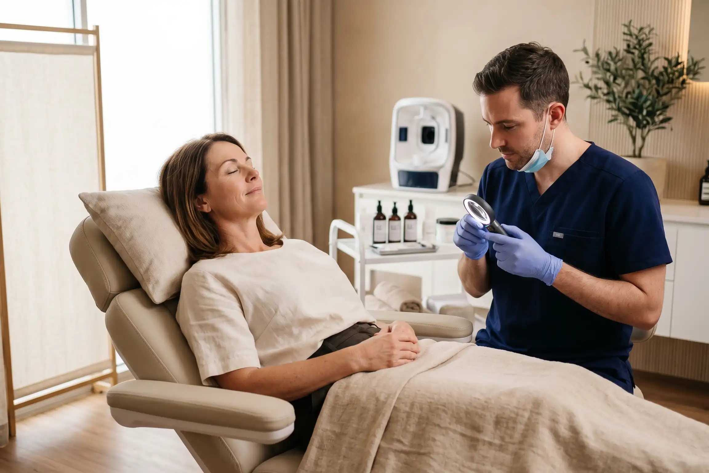 PRP for wrinkles consultation in a Tampa regenerative medicine clinic