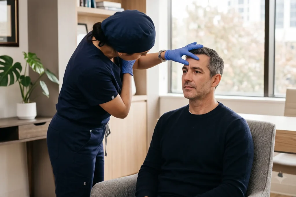 Botox consultation for a Rainbow Heights patient at Formation in South Tampa