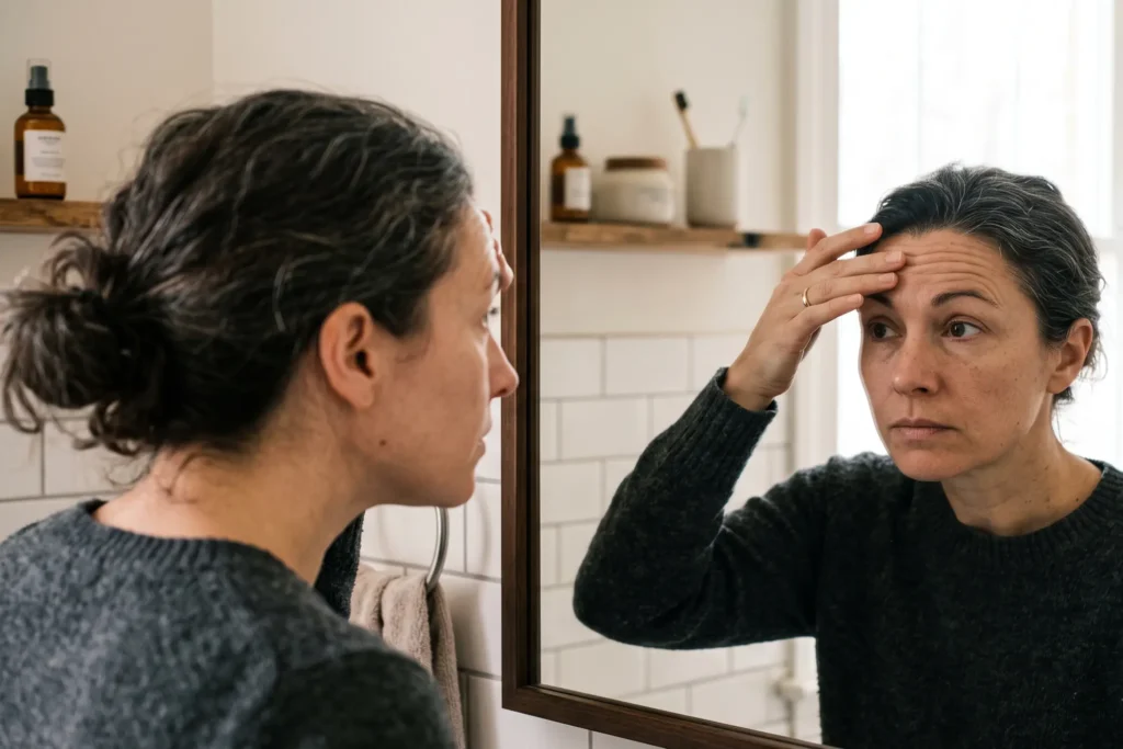 Forehead lines returning after waiting too long between Botox