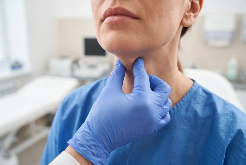 Skin recoil pinch test that predicts how long neck tightening results will last