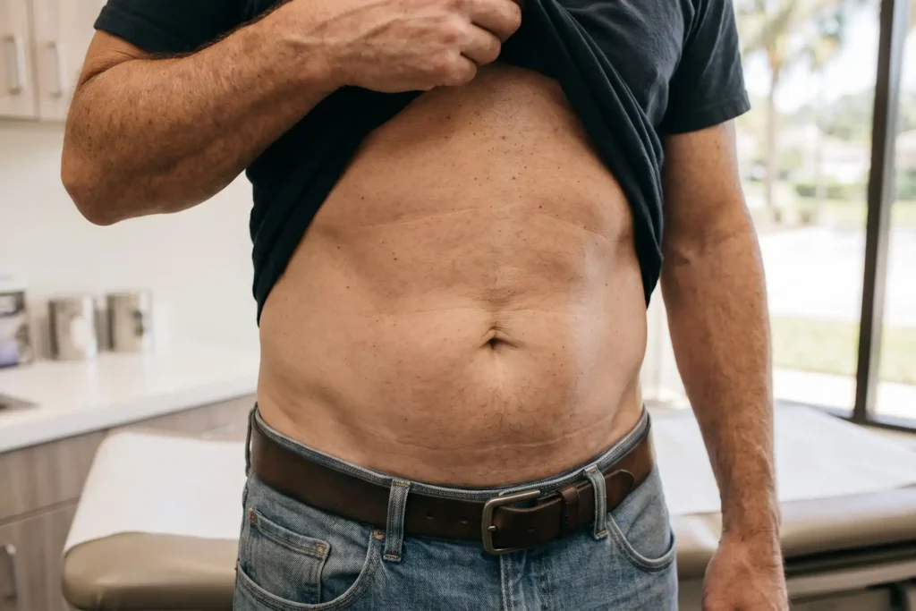 Tummy tuck Riverside Heights recoil check