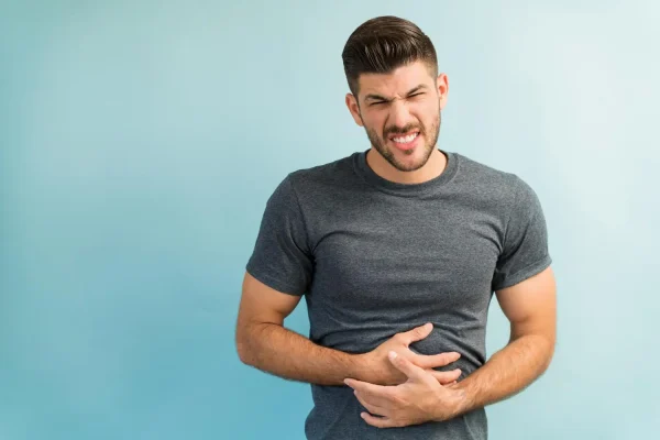 Man having issues with abdominal hardening after getting liposuction