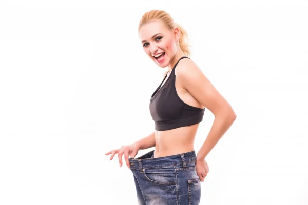 Woman enjoying the benefits of undergoing liraglutide therapy