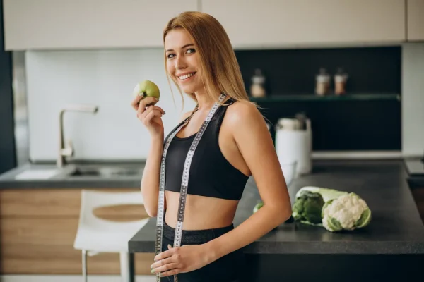 Woman looking more healthy after getting into a GLP 1 program