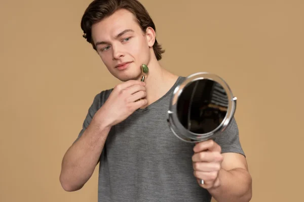 Man doing ways to speed up Melanotan therapy results