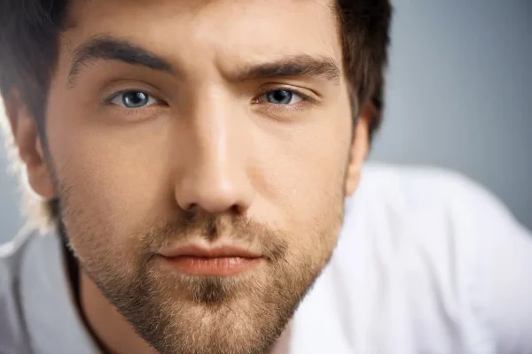 Man in his 30s thinking of getting a preventative Botox