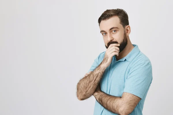 Man thinking if Botox ever stops working