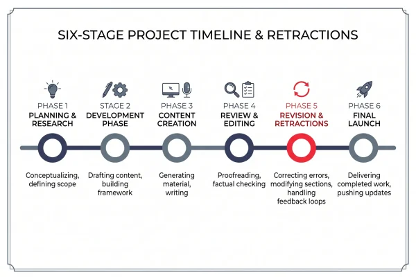 Timeline of Dihexa research integrity events from the 2012 papers to the 2025 retractions