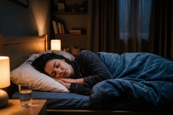 Good sleep supports blood flow and helps PRP for hair loss work better