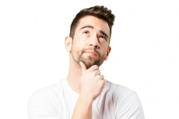 Man thinking of getting PDO thread lift procedure
