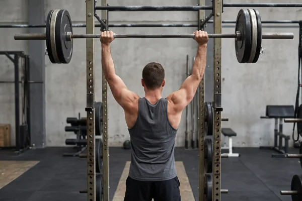 Overhead pressing engages the trapezius, which can shorten how long trap Botox lasts