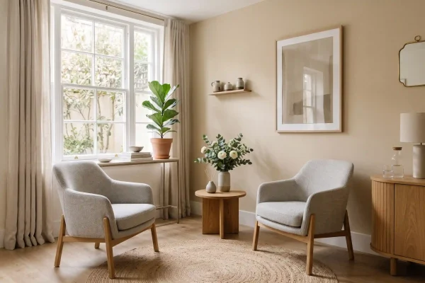 Consultation room at Formation in Tampa where trapezius Botox candidacy is assessed
