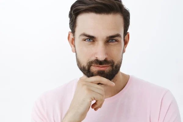 Woman holding both hands and thinking about how to recover properly after getting PDO threads