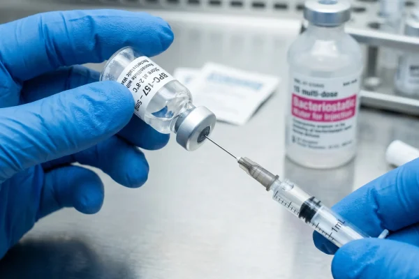 Proper peptide reconstitution technique for accurate dosing