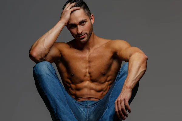 Sexy man after getting Nad+ therapy