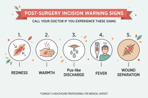 Warning signs a tummy tuck incision may not be healing and needs a surgeon