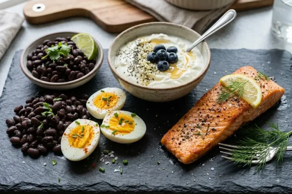 Protein foods that help rebuild tissue during liposuction recovery