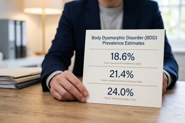 Body dysmorphic disorder prevalence estimates among plastic surgery patients across three studies