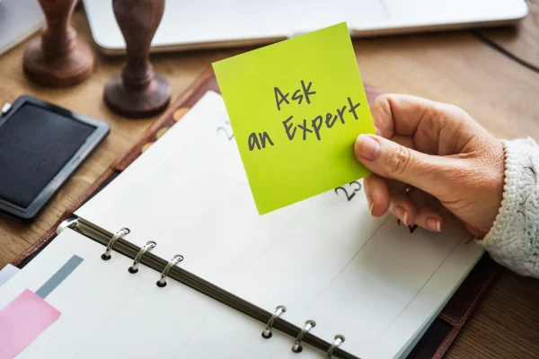 Contact us question customer service support concept