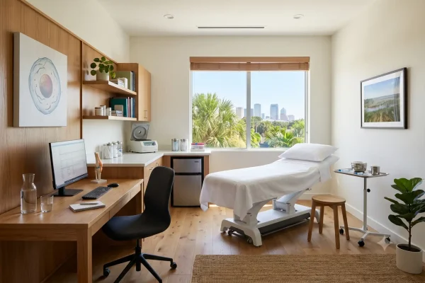 regenerative medicine clinic consultation room Tampa