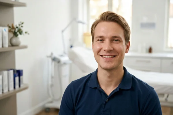 happy young man