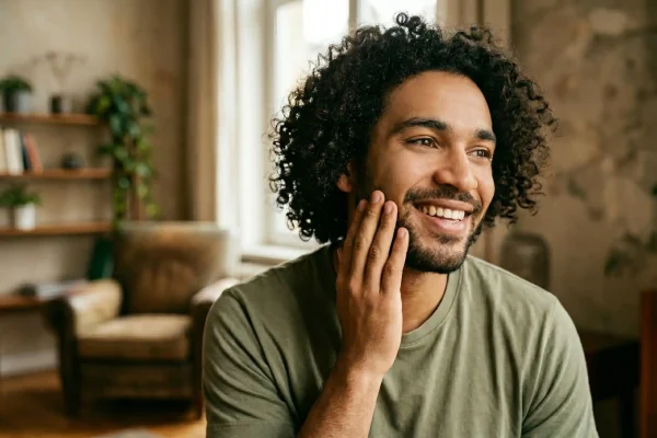happy young man