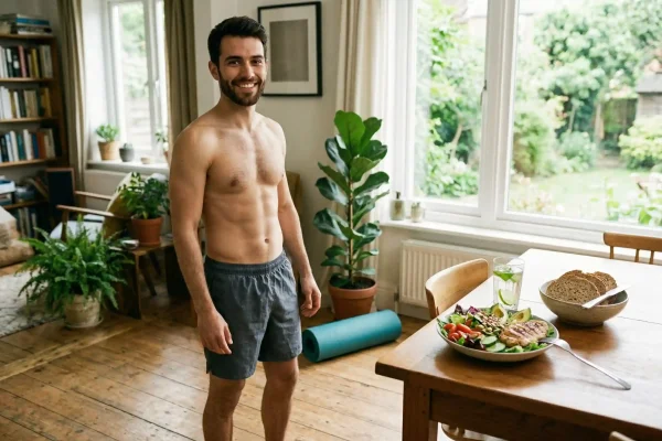 healthy living man