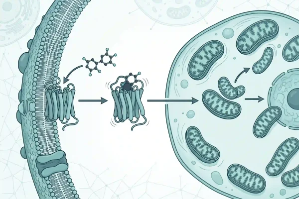 How the SLU-PP-332 ERR agonist activates mitochondria in cells