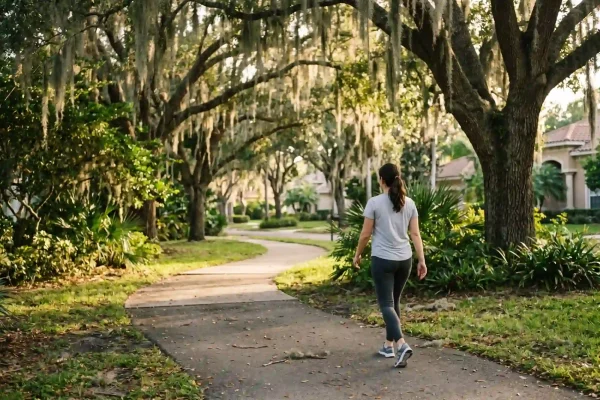 Light walking is safe after Botox injections in Tampa