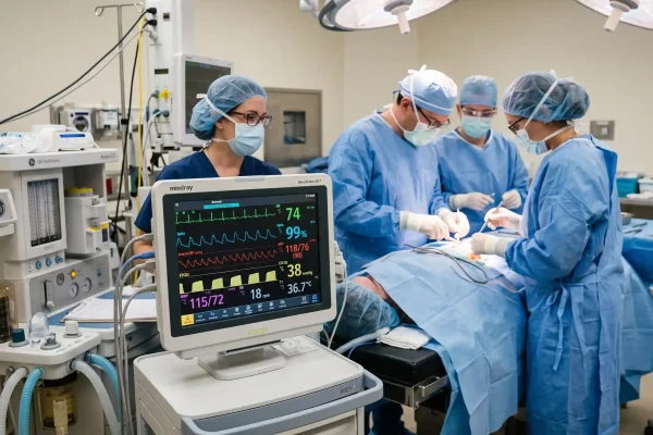 Anesthesia monitoring that helps lower blood clot risk during longer liposuction cases