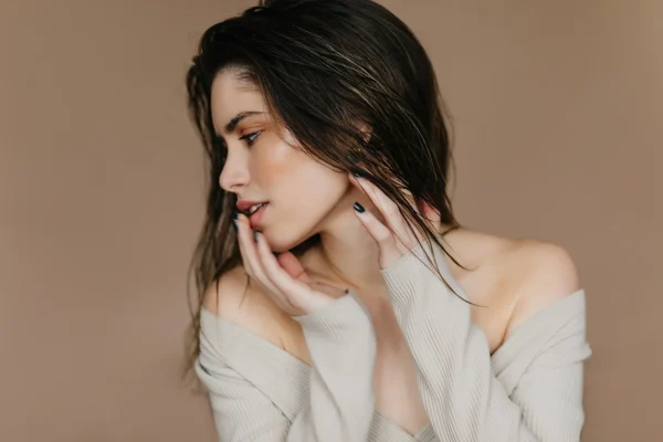 portrait of a woman's face
