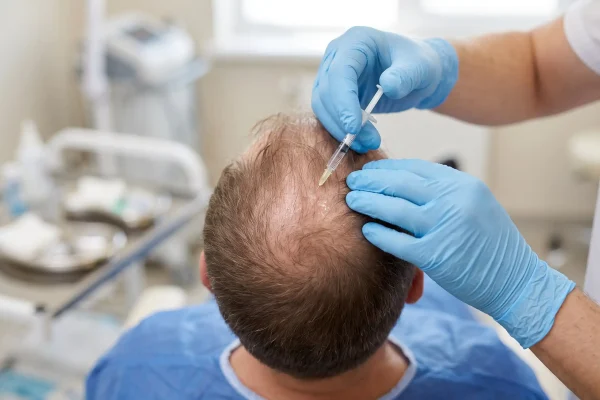 PRP hair maintenance session at a Tampa regenerative clinic