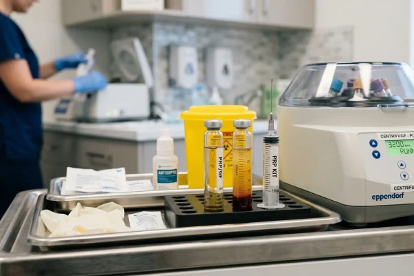PRP vials used in regenerative aesthetic treatments trending in 2026