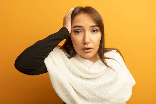 regret expression of a woman