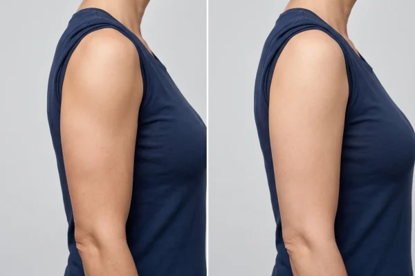 Subtle upper-arm change to expect from Barbie Arms Botox