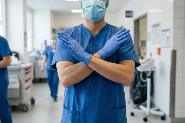 surgeon no hand signal