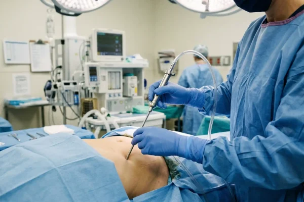 surgeon operating