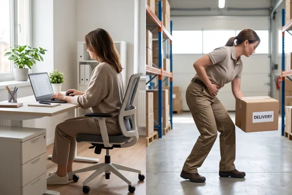 Tummy tuck return-to-work timeline by job type, desk vs physical