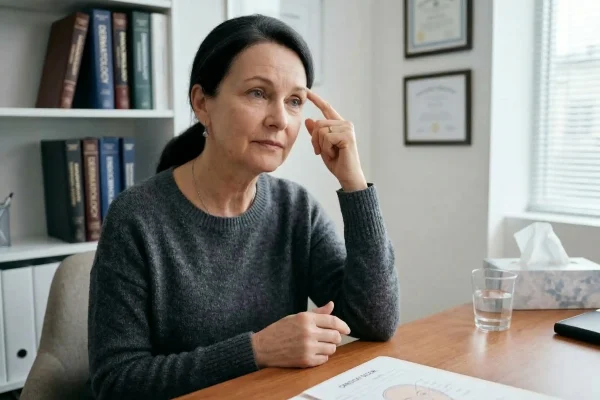 woman with consultation