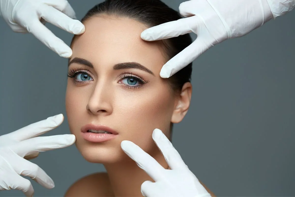 A transformation result after a plastic surgery