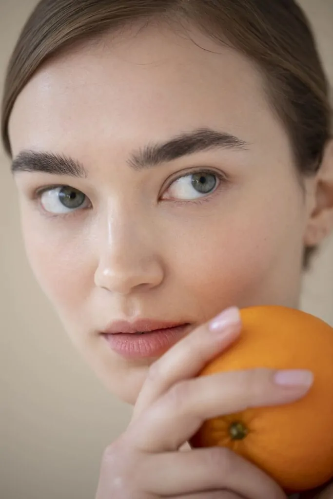Beautiful women without eyebags