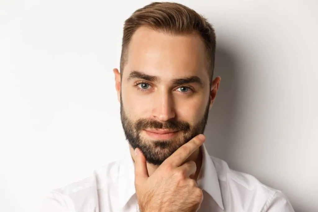 Headshot of handsome Face