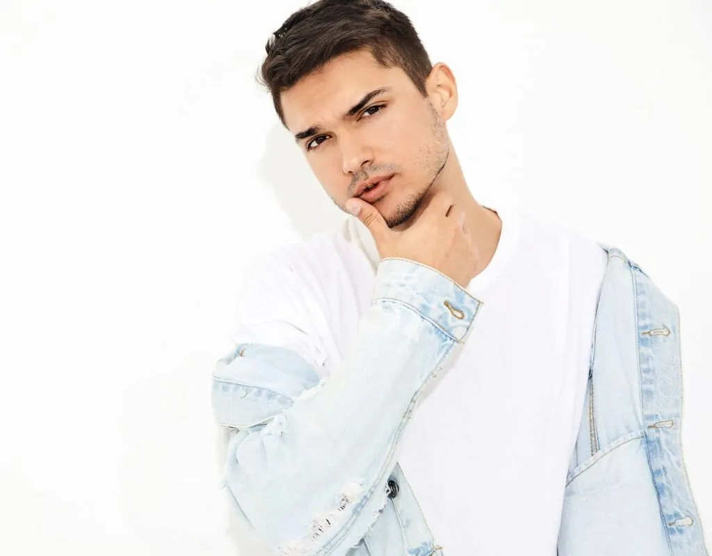 young model man