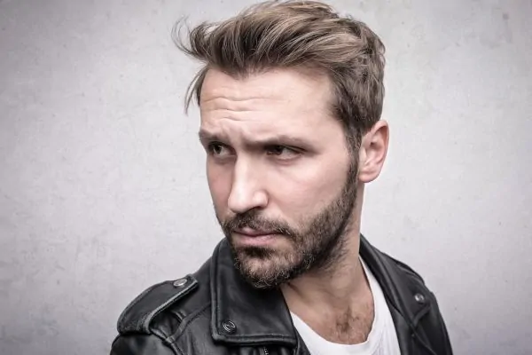 Photo of a man after his PDO thread lift procedure