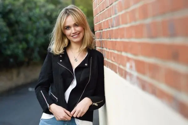 Confident middle age woman looking posing