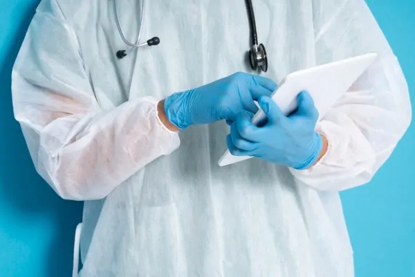 doctor giving comprehensive instructions
